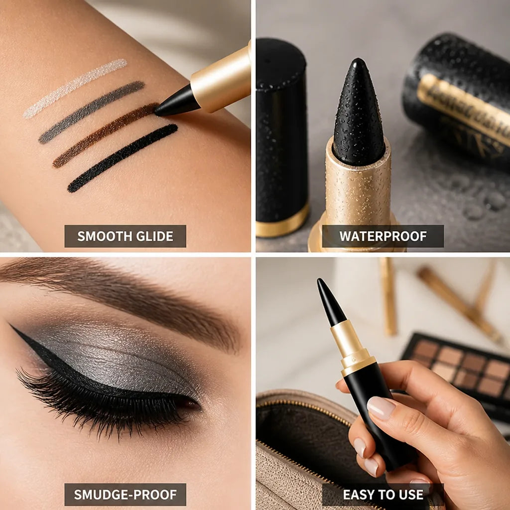 Eyeliner Stick Waterproof & Smudge-Proof Creamy Glide