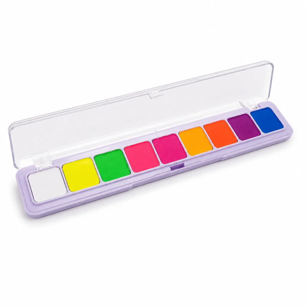 Eyeshadow Palette UV-Activated Glow & Long-Wear
