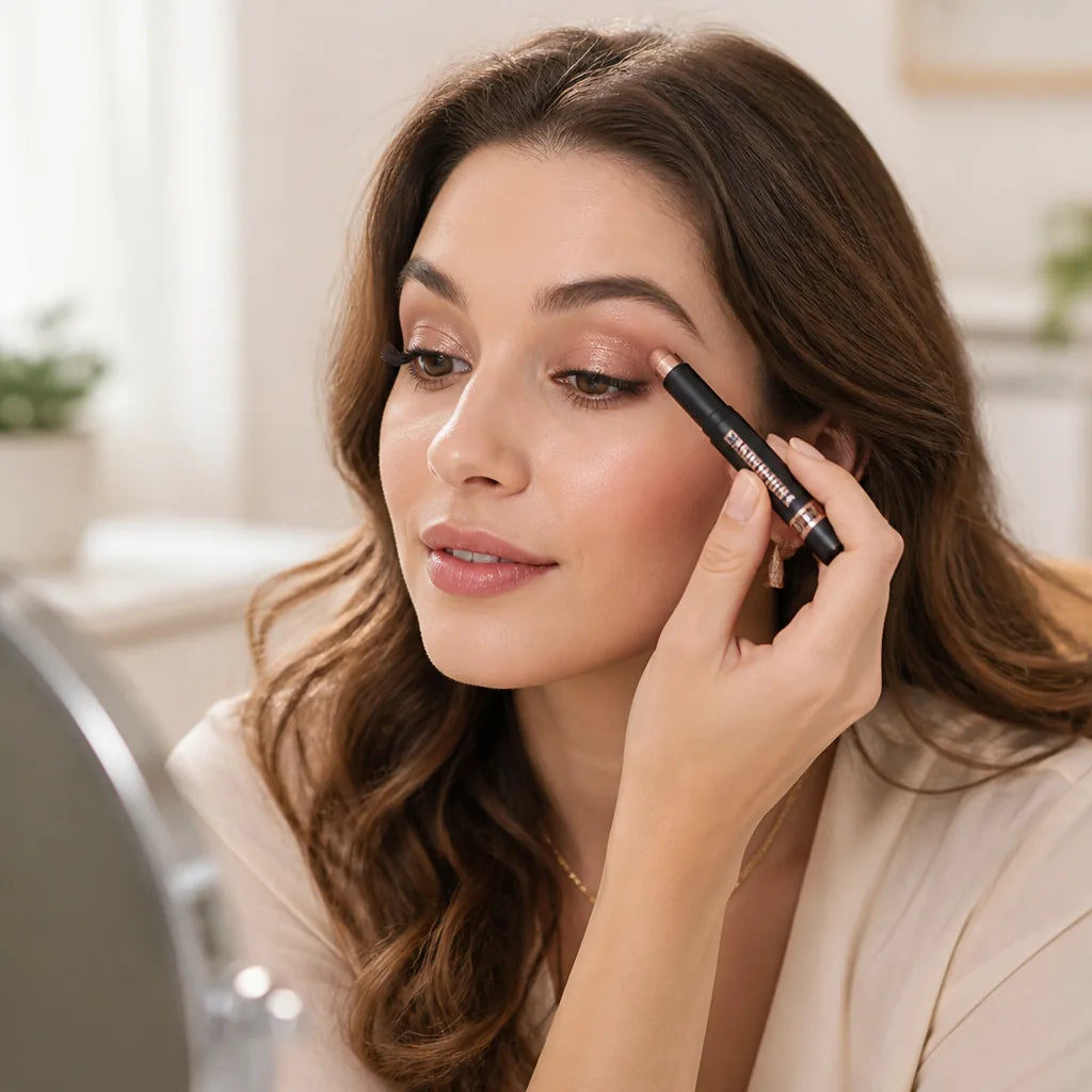 Eyeshadow Stick 2-In-1 Shadow & Highlighter Waterproof Long-Lasting