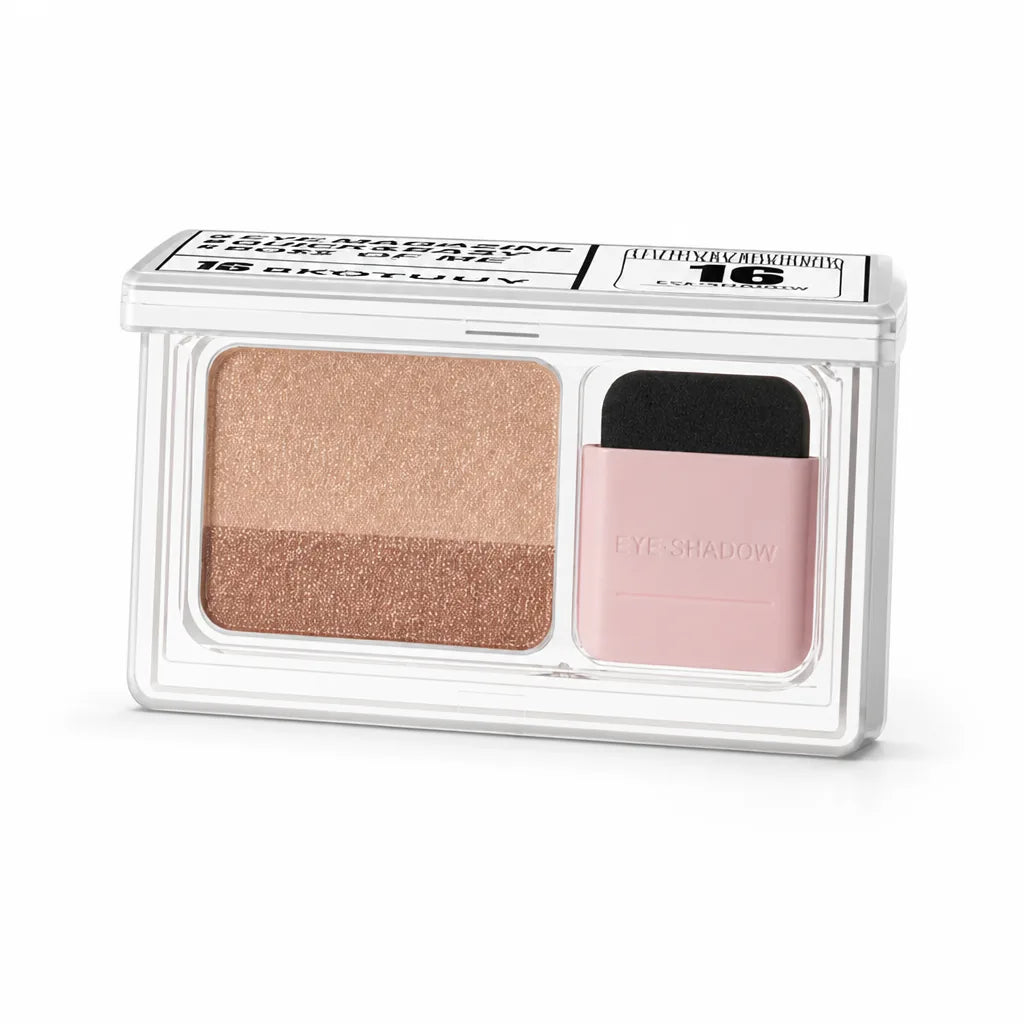 Eyeshadow Stick Dual-Tone Angled Brush Waterproof