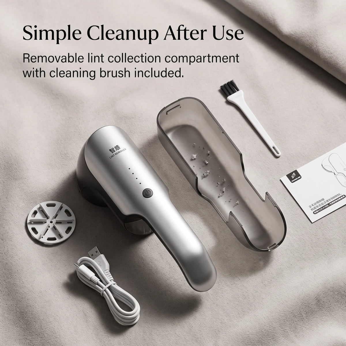 Fabric Shaver High-Speed 6-Blade Multi-Head