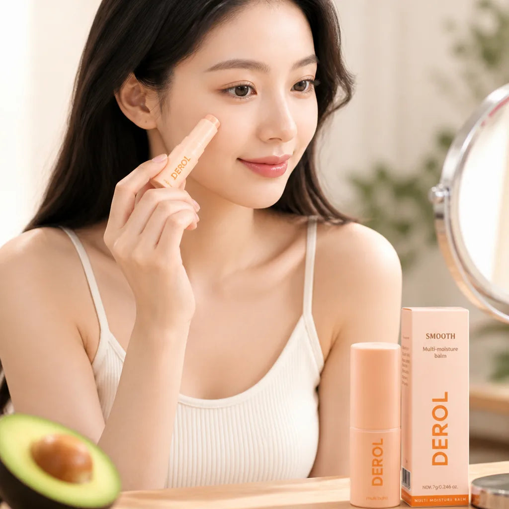 Face Balm Direct-Apply Stick Compact & Portable