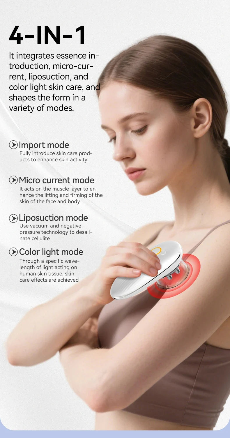 Face & Body Massager EMS Cupping & Suction