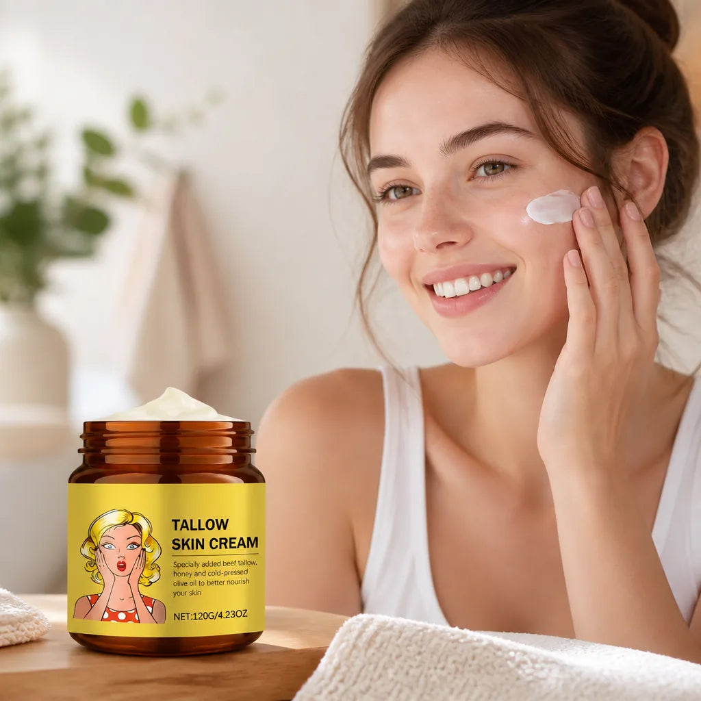 Face & Body Moisturizer Deep Hydration Tallow & Beeswax