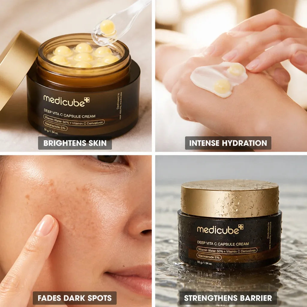 Face Capsules Stabilized Liposomal Vitamin C & 5% Niacinamide