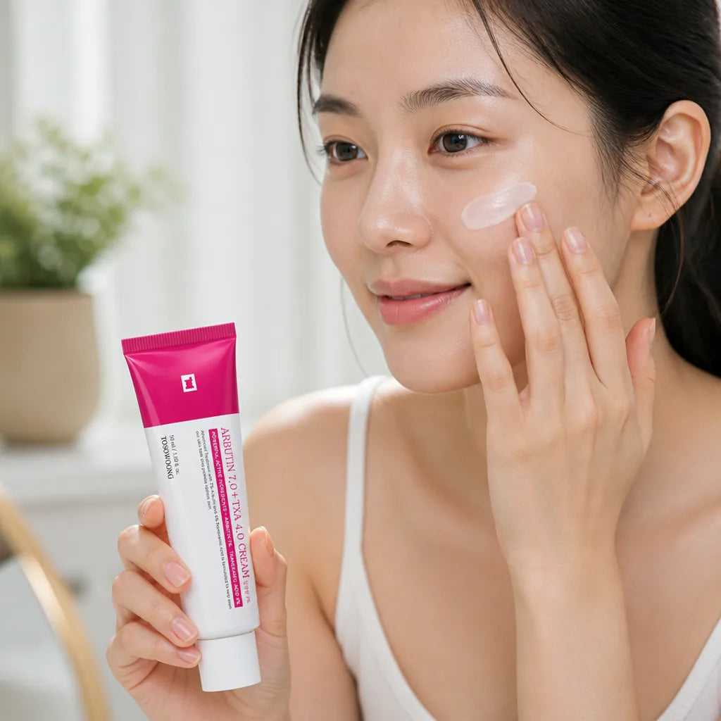 Face Cream Arbutin Brightening Evens Skin Tone
