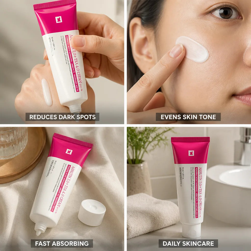 Face Cream Arbutin Brightening Evens Skin Tone