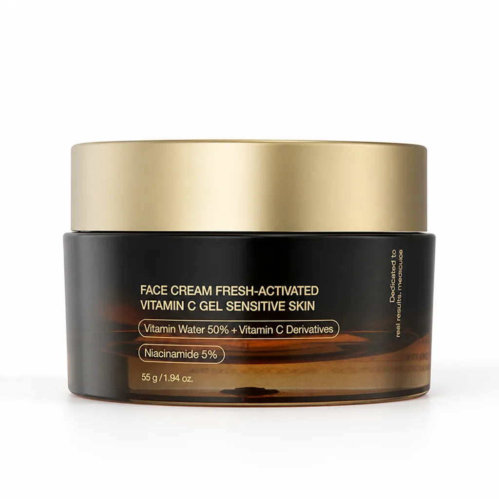 Face Cream Fresh-Activated Vitamin C Gel Sensitive Skin