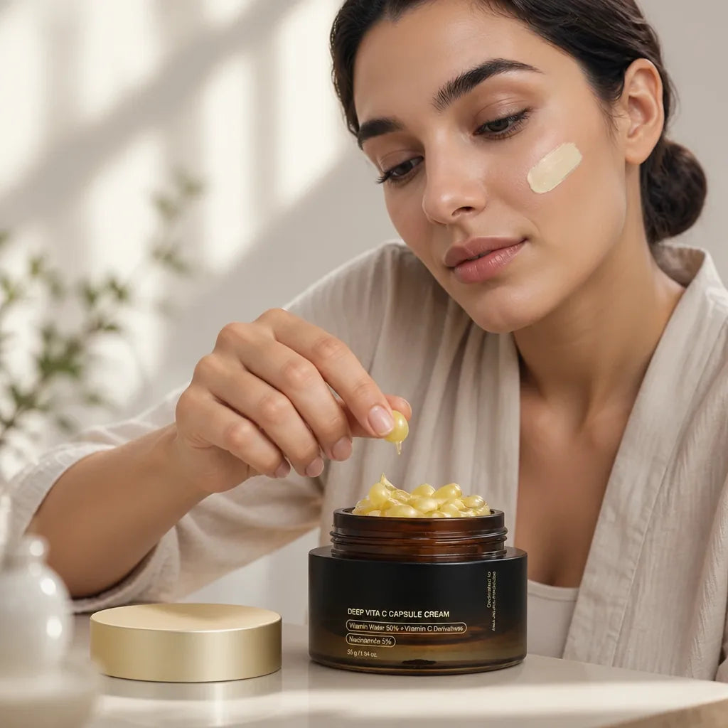 Face Cream Fresh-Activated Vitamin C Gel Sensitive Skin