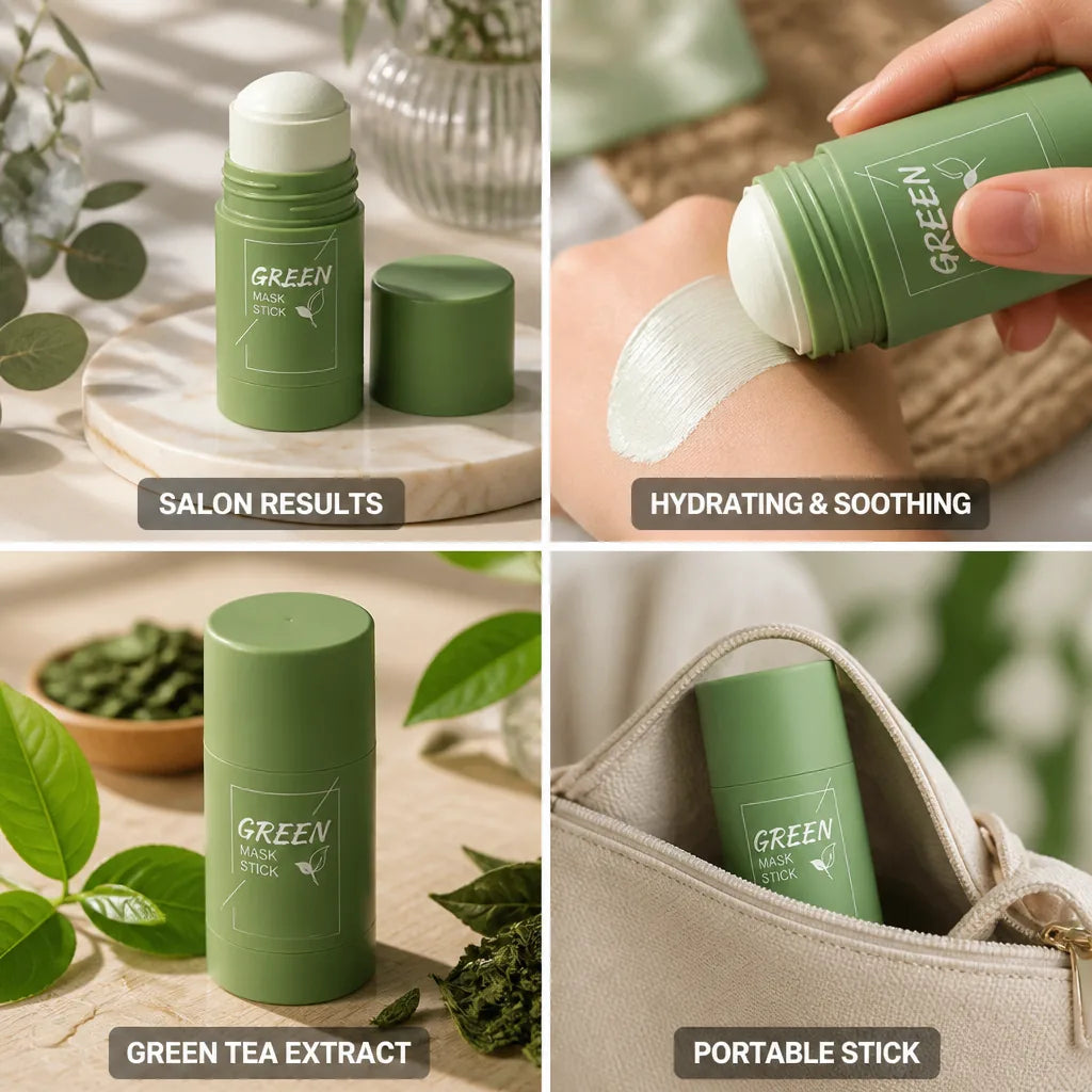 Face Cream Stick Green Tea Hydrating & Soothing