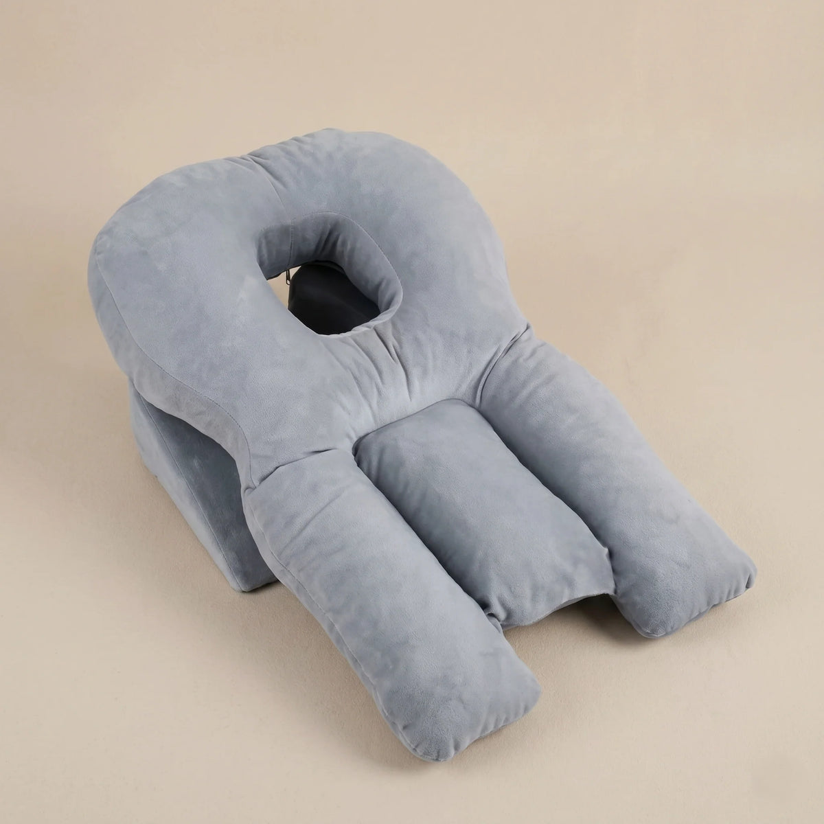 Face-Down Pillow Adjustable Memory Foam For Stomach Sleepers