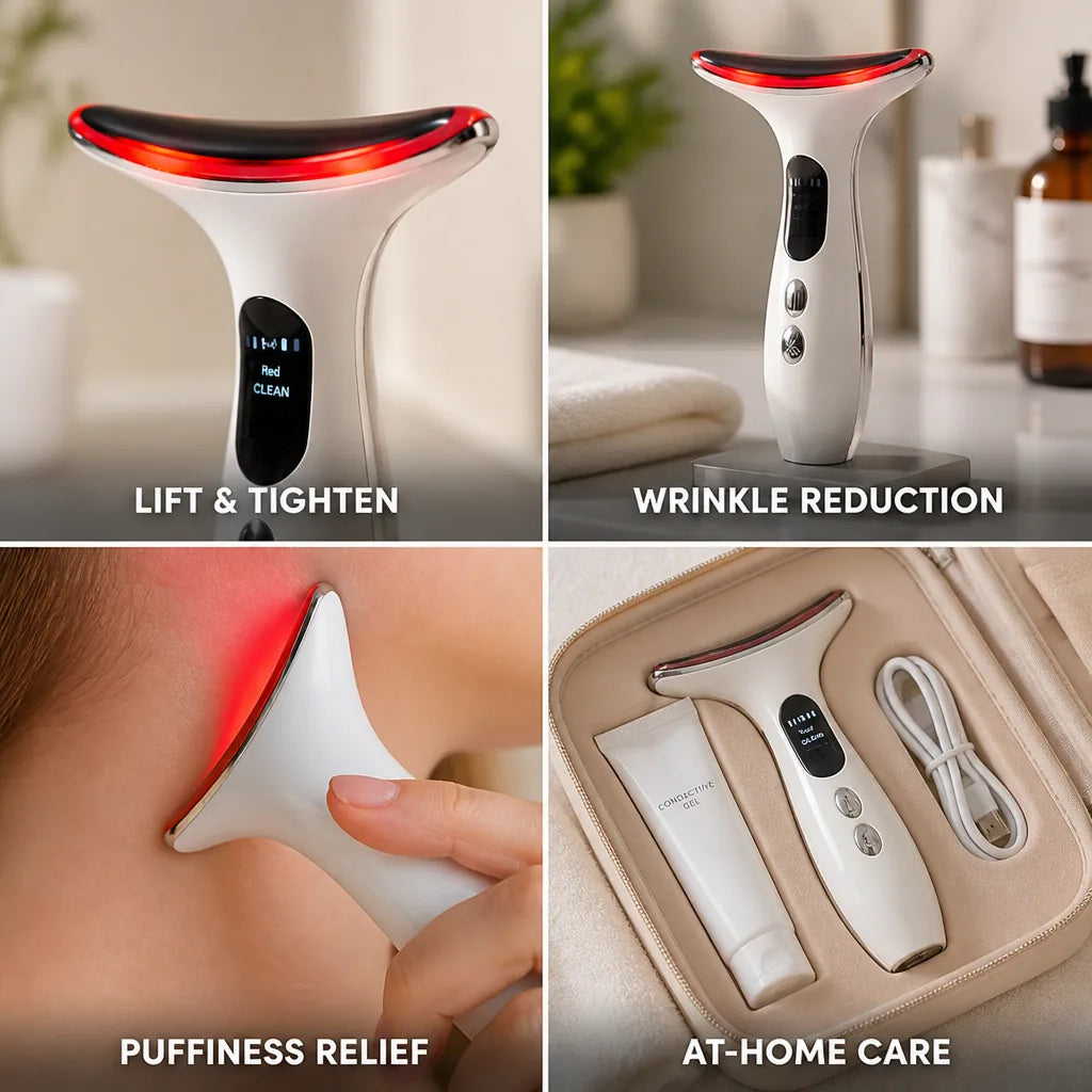 Face Lift Device EMS & LED Jawline Contouring