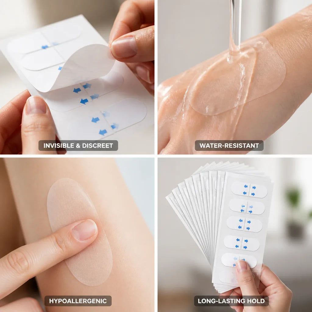 Face Lifter Tape Invisible Hypoallergenic & Water-Resistant
