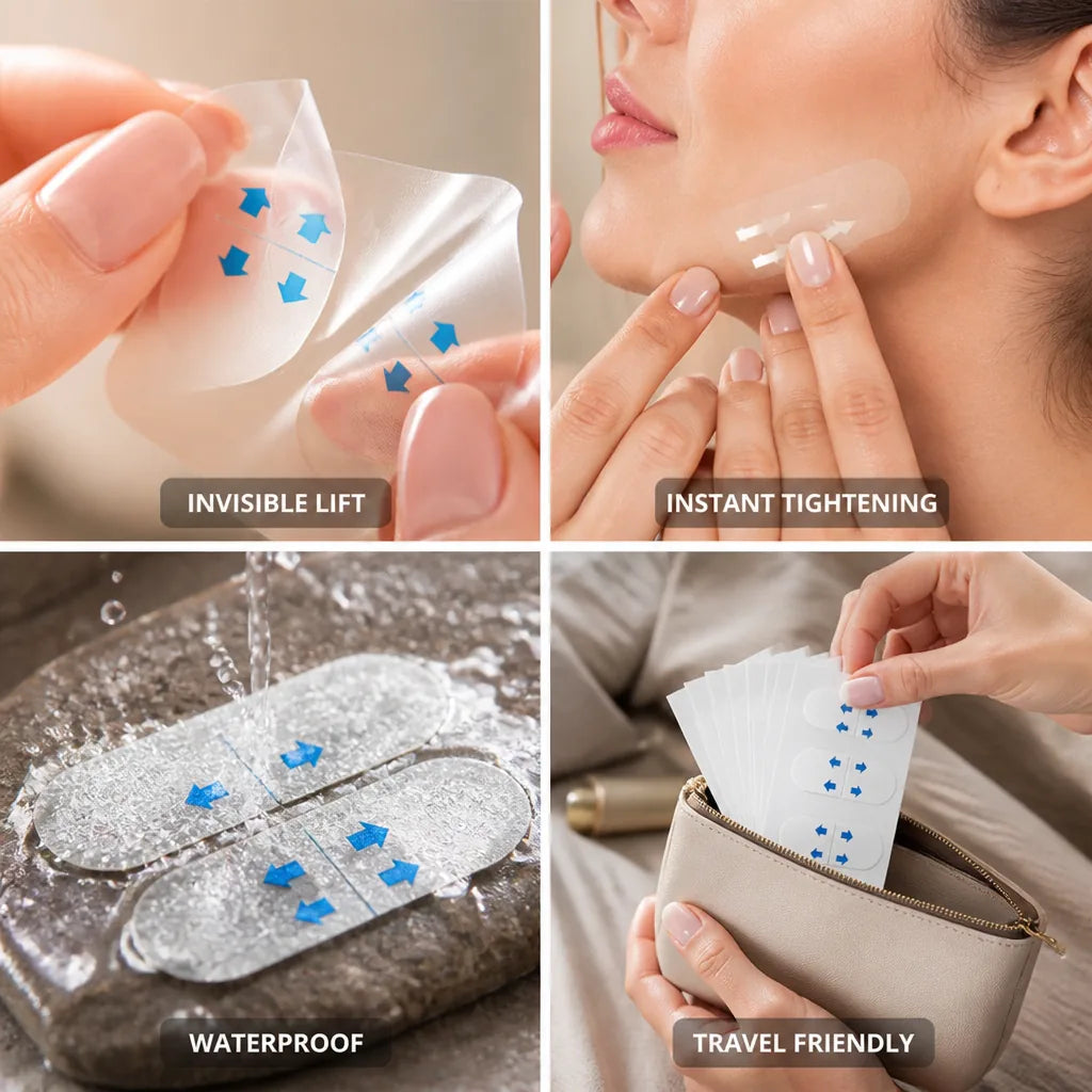 Face Lifting Tape Invisible Waterproof 60 Pack