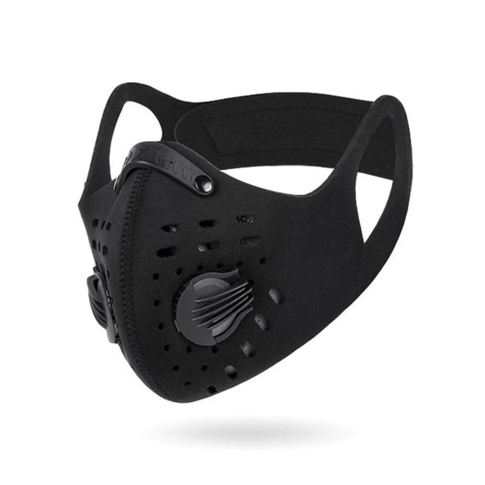 Face Mask Dual Valve Replaceable Filter