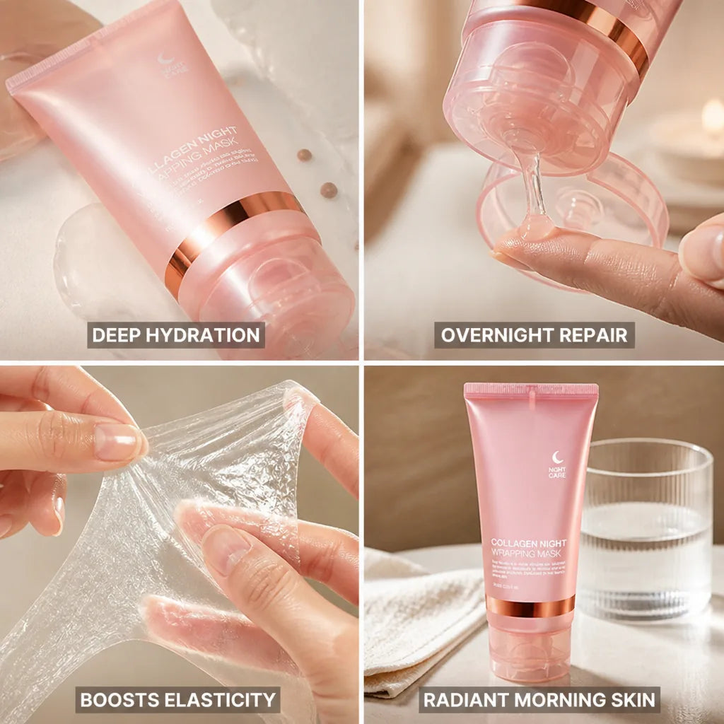 Face Mask Overnight Collagen Hydrogel Patch