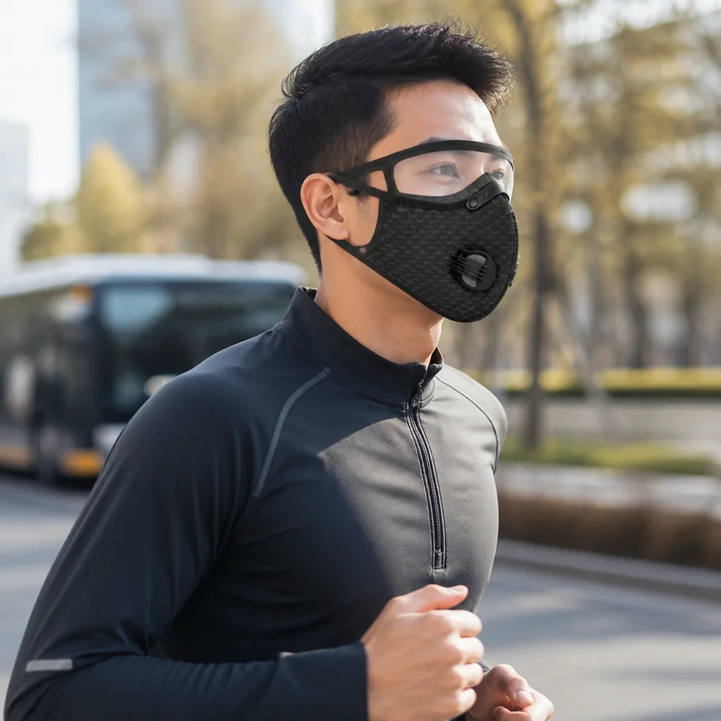 Face Mask Washable Breathable Filter Pocket
