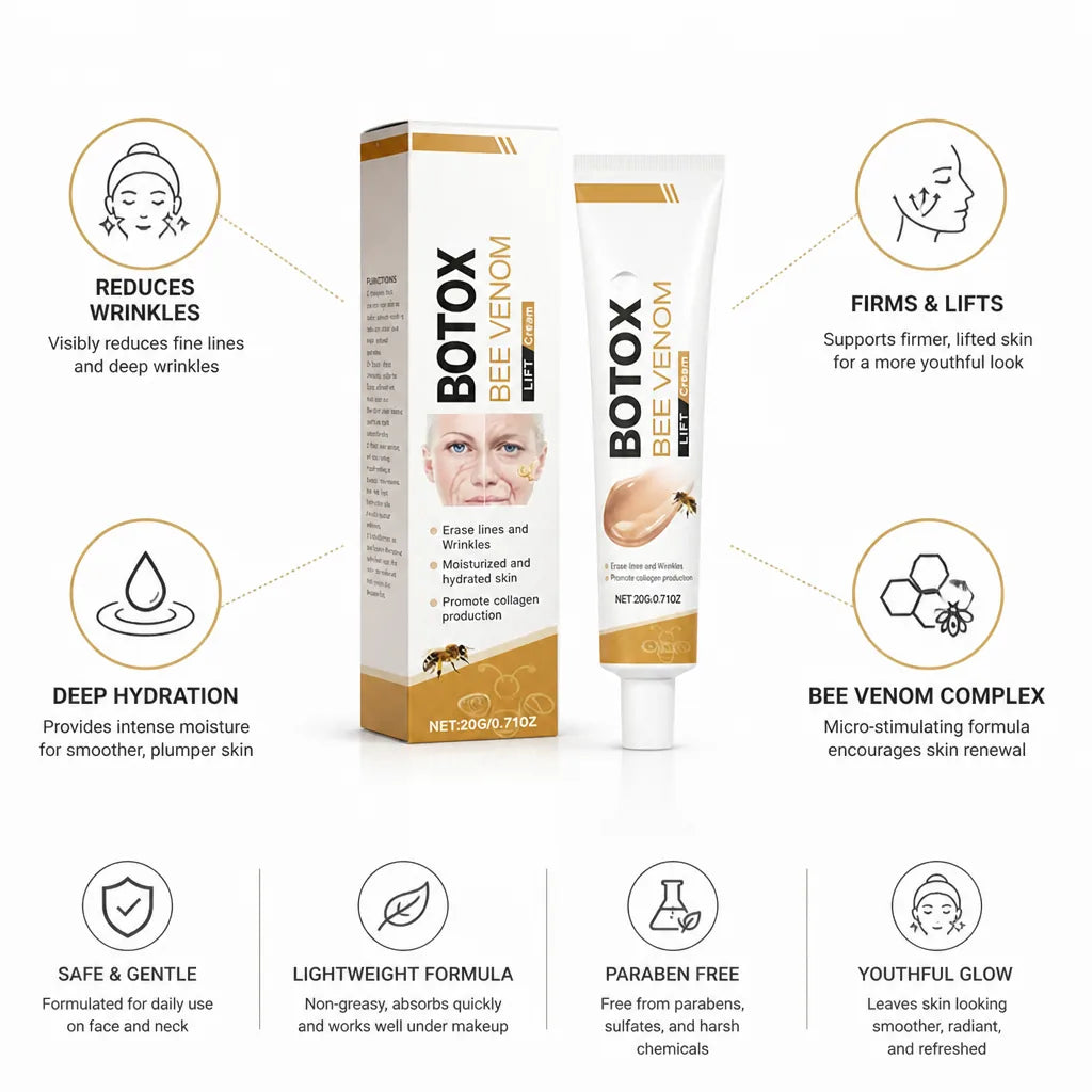 Face & Neck Cream Bee Venom Firming & Hydrating