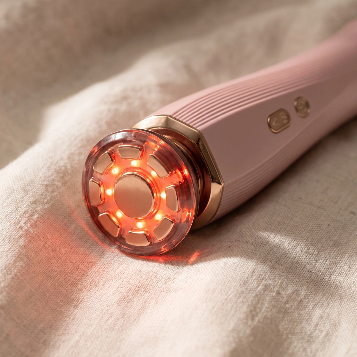 Face & Neck Device Red Light Warming Micro-Vibration