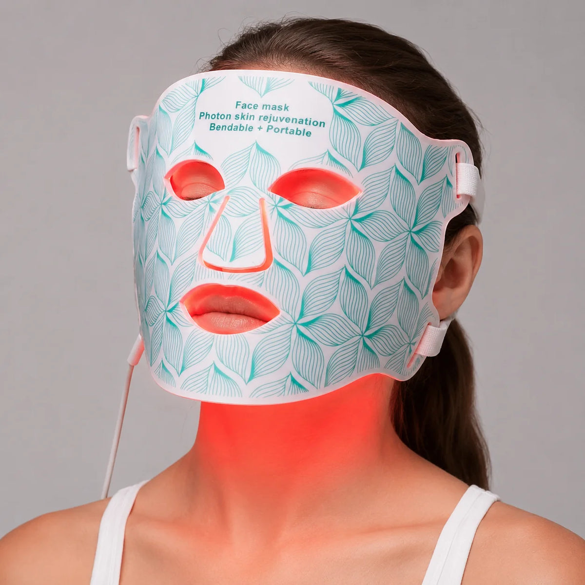 Face & Neck LED Mask Rechargeable Silicone 8-Color