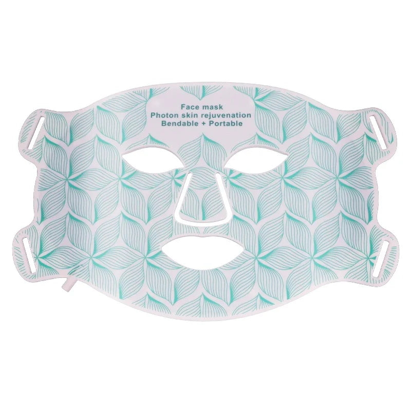 Face & Neck LED Mask Rechargeable Silicone 8-Color