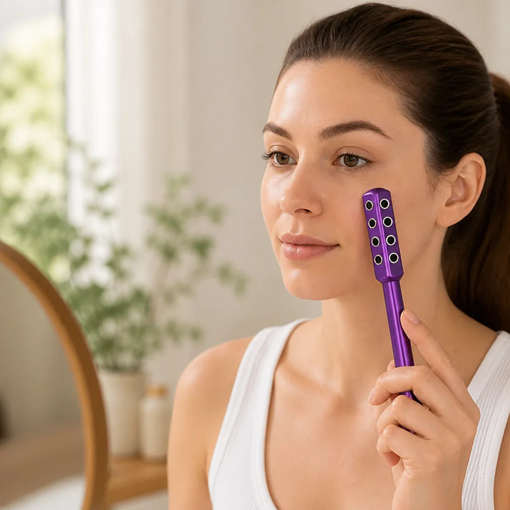 Face Roller Germanium Beads Firming & Depuffing Travel Size