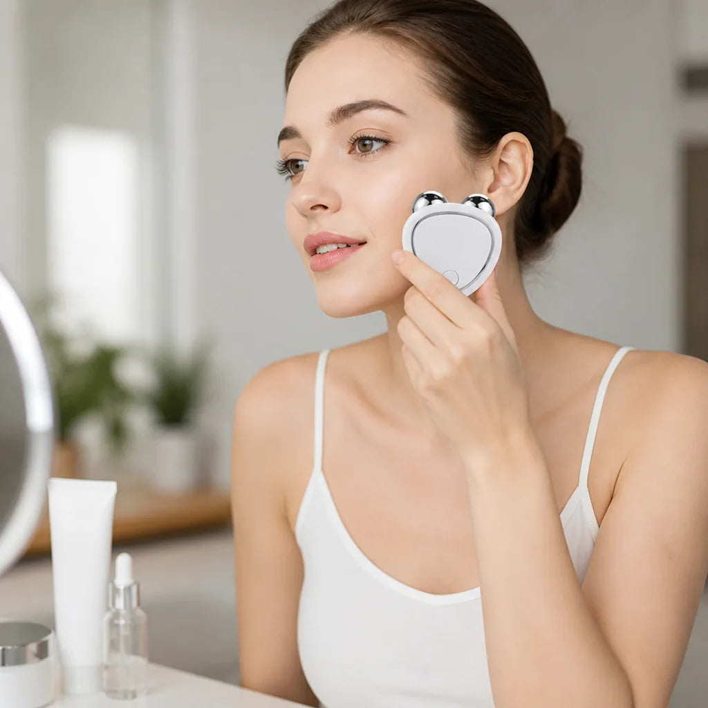 Face Roller Microcurrent Lifting & Toning