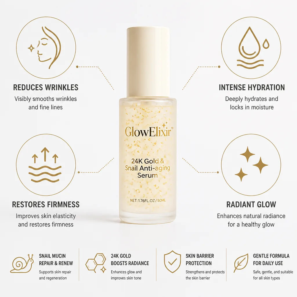Face Serum 24K Gold Firming & Hydrating