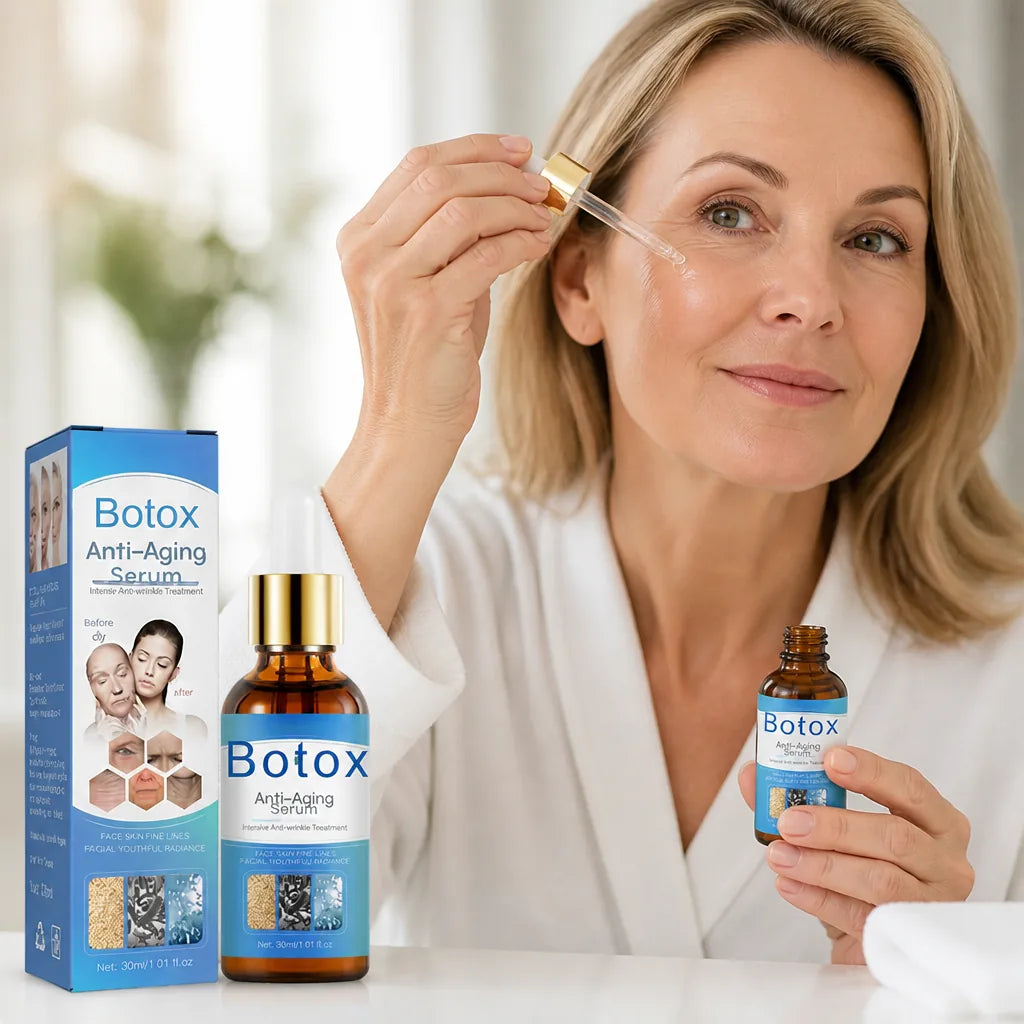 Face Serum Anti-Wrinkle Collagen-Boosting Deep Hydration