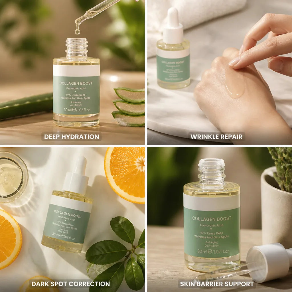 Face Serum Collagen-Boosting Vitamin C & Ceramides