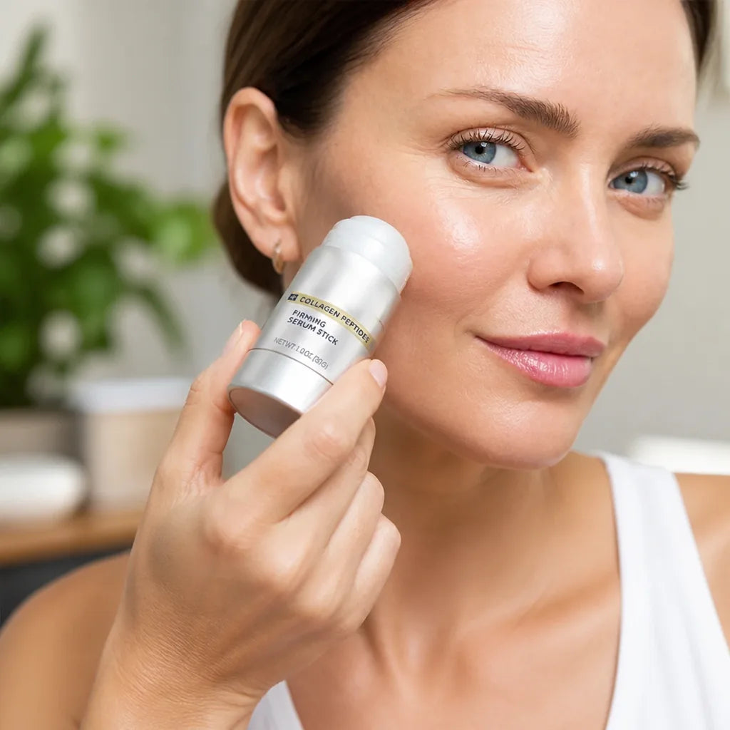 Face Serum Stick Collagen Peptides & Massage Ball