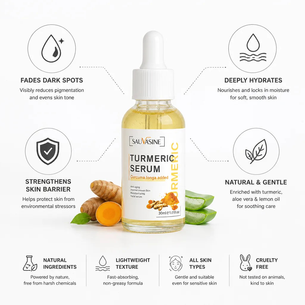 Face Serum Turmeric Brightening & Dark Spot Correcting