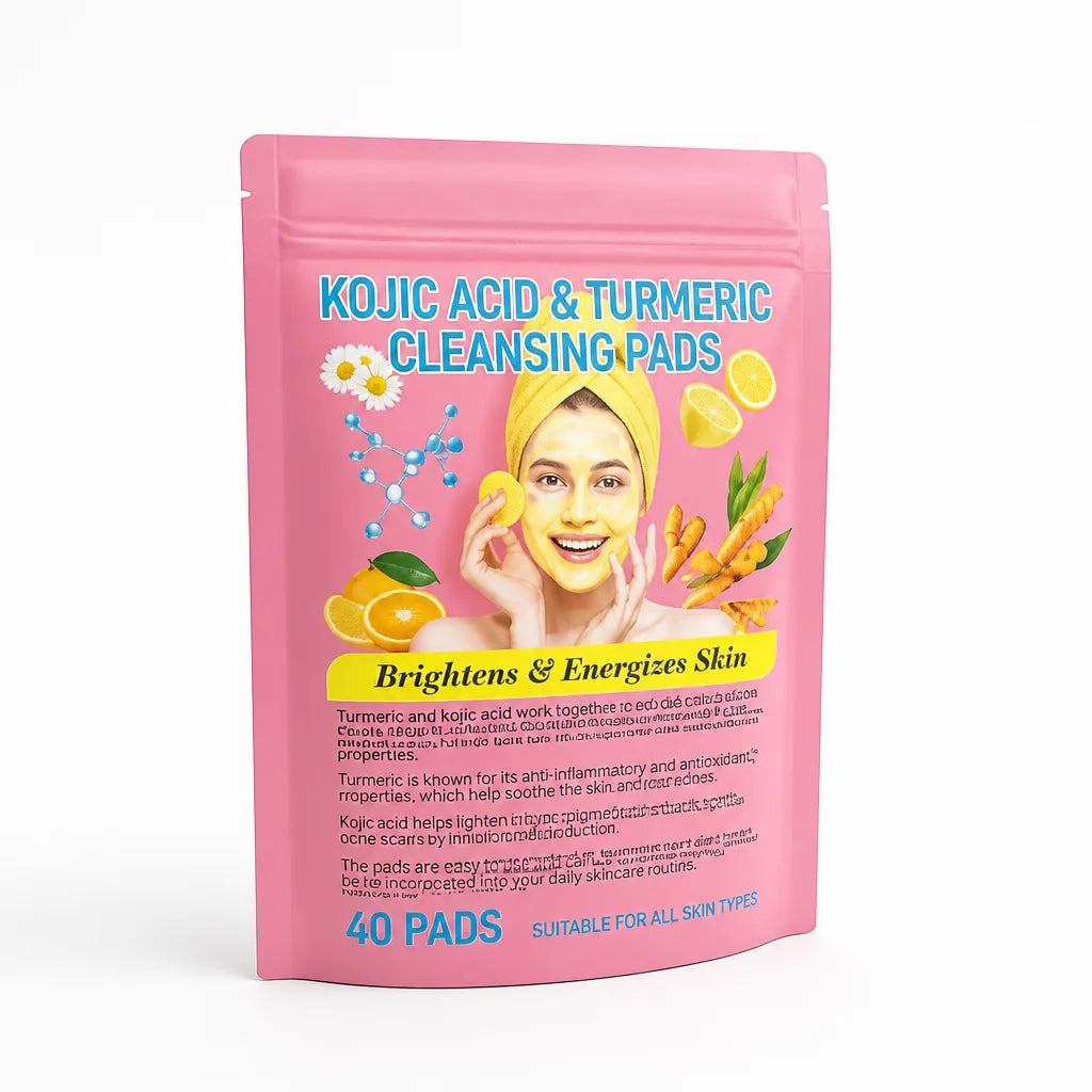 Facial Brightening Pads Turmeric & Kojic Acid
