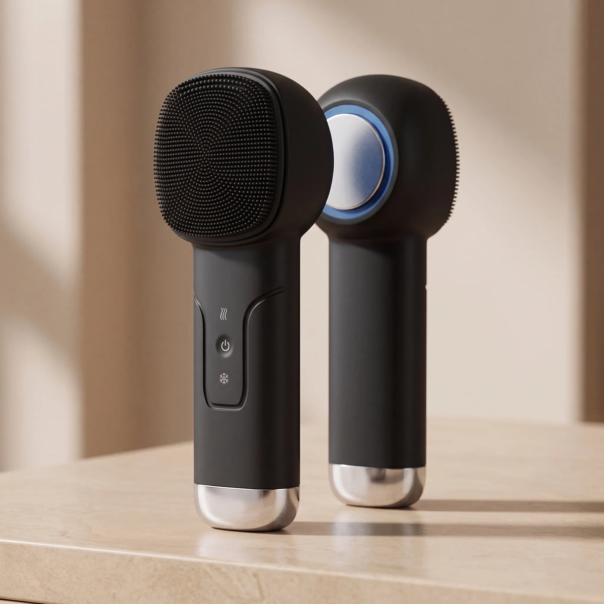 Facial Cleansing Brush 6-in-1 Warm & Cool Sonic