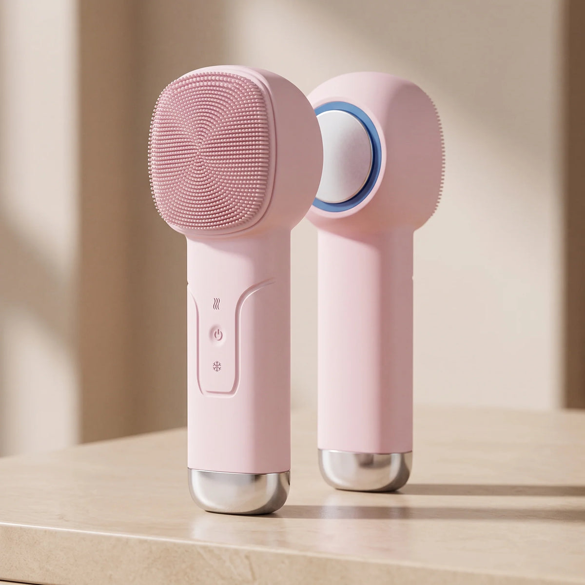 Facial Cleansing Brush 6-in-1 Warm & Cool Sonic