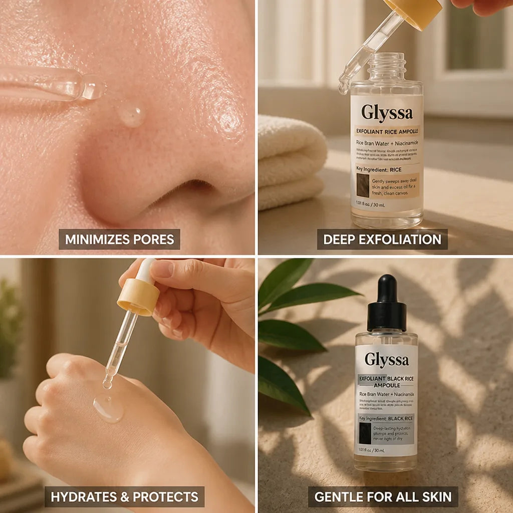 Facial Exfoliant Serum Triple AHA BHA PHA Pore Refining