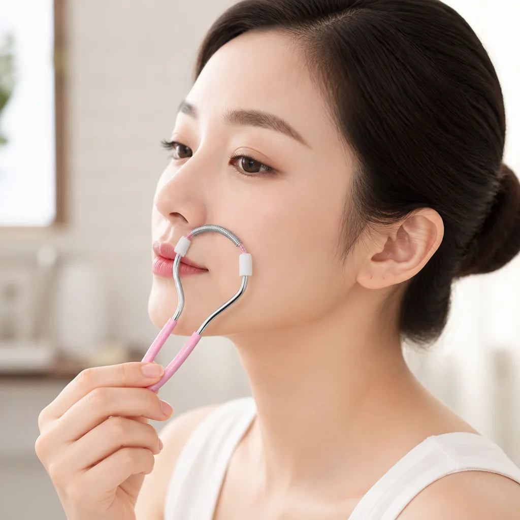 Facial Hair Remover Painless Battery-Free Travel Size