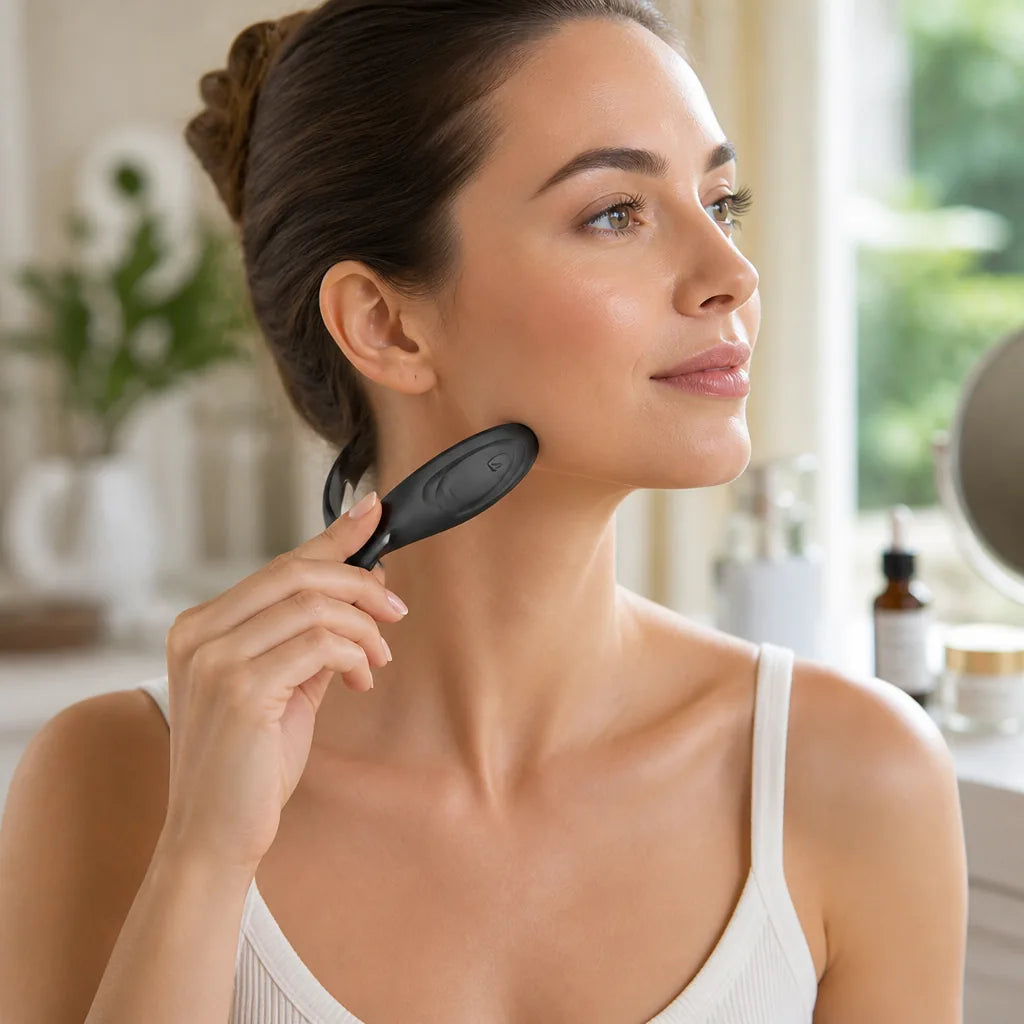 Facial Lifting Device Microcurrent Jawline Sculpting USB Rechargeable