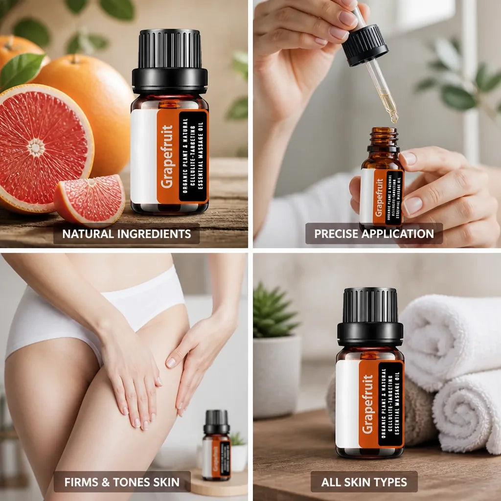 Facial Oil Pure Grapefruit Skin-Firming Dropper