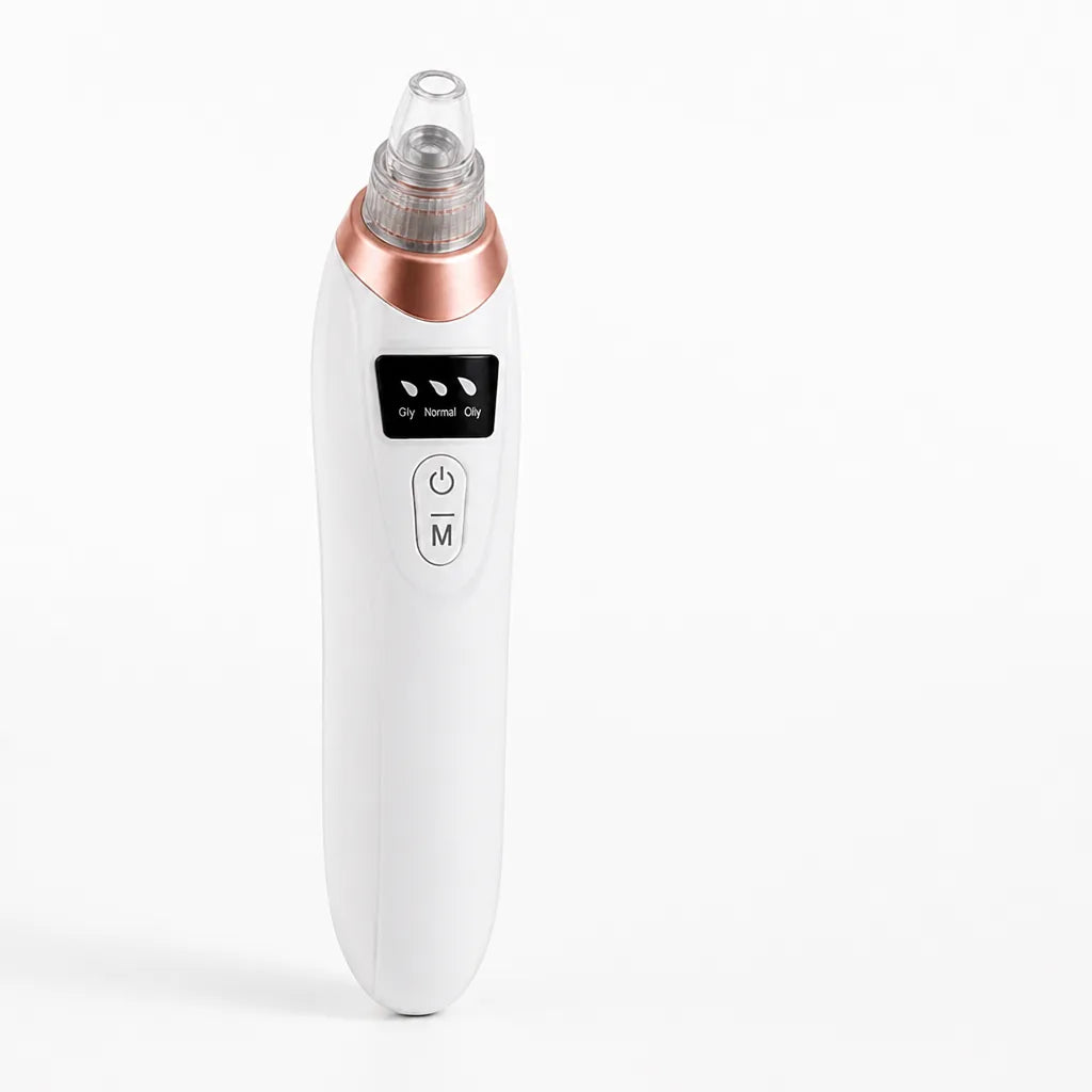 Facial Pore Vacuum Adjustable Suction Five Replaceable Heads
