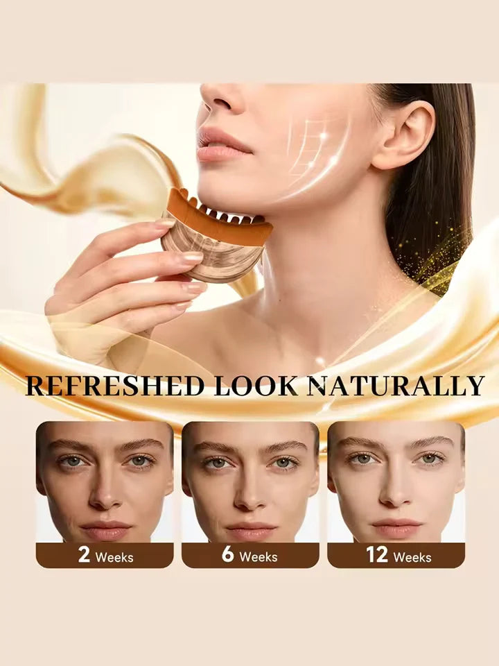Facial Sculpting Comb Ergonomic Gua Sha-Style