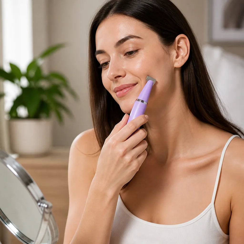 Facial Shaver & Trimmer Wireless Irritation-Free