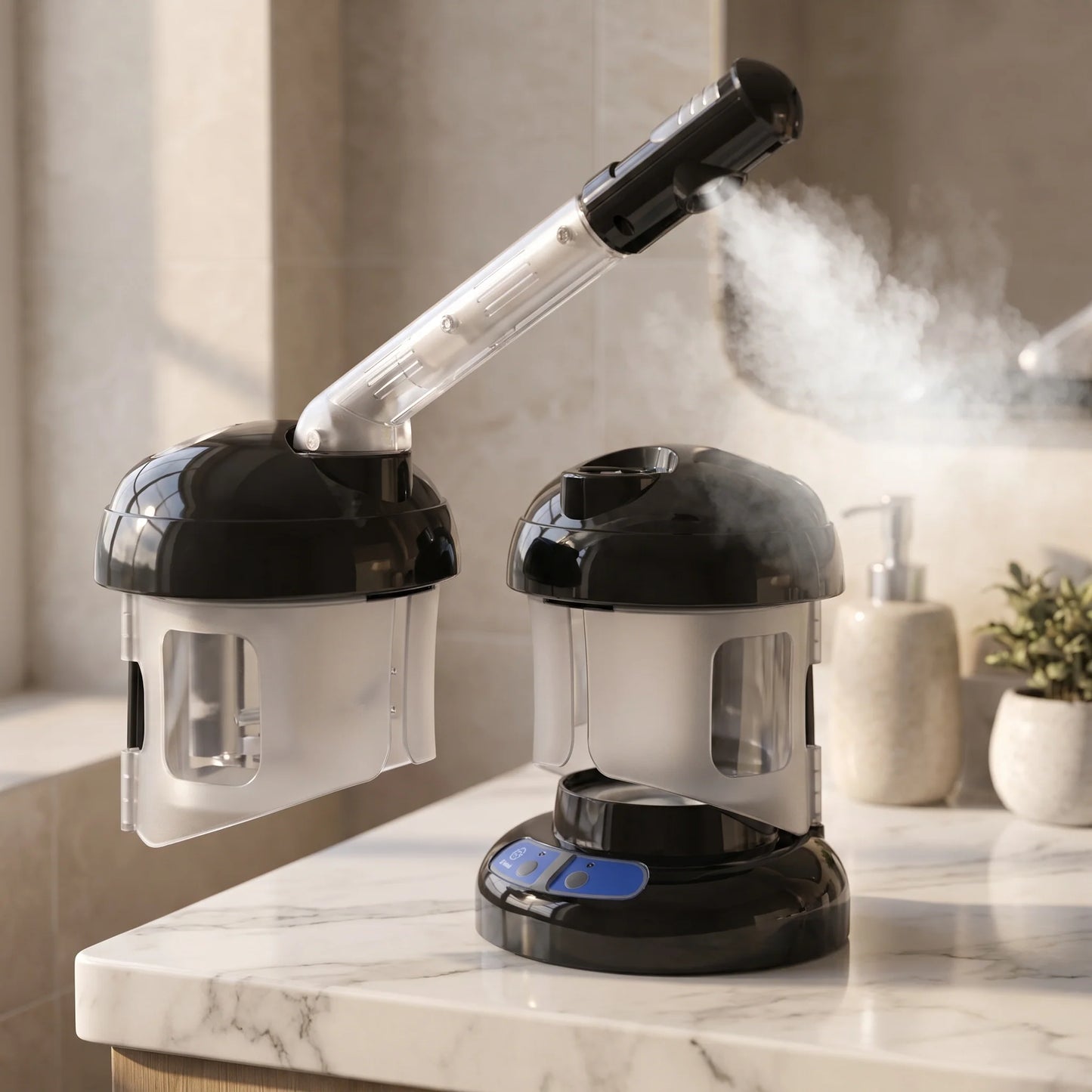 Facial Steamer Nano Ionic Mist Extendable Swivel Arm
