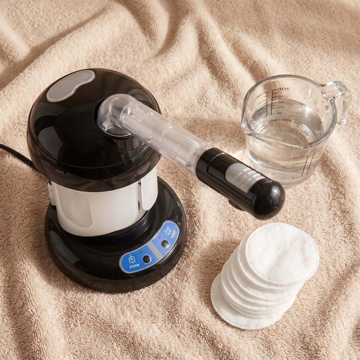 Facial Steamer Nano Ionic Mist Extendable Swivel Arm
