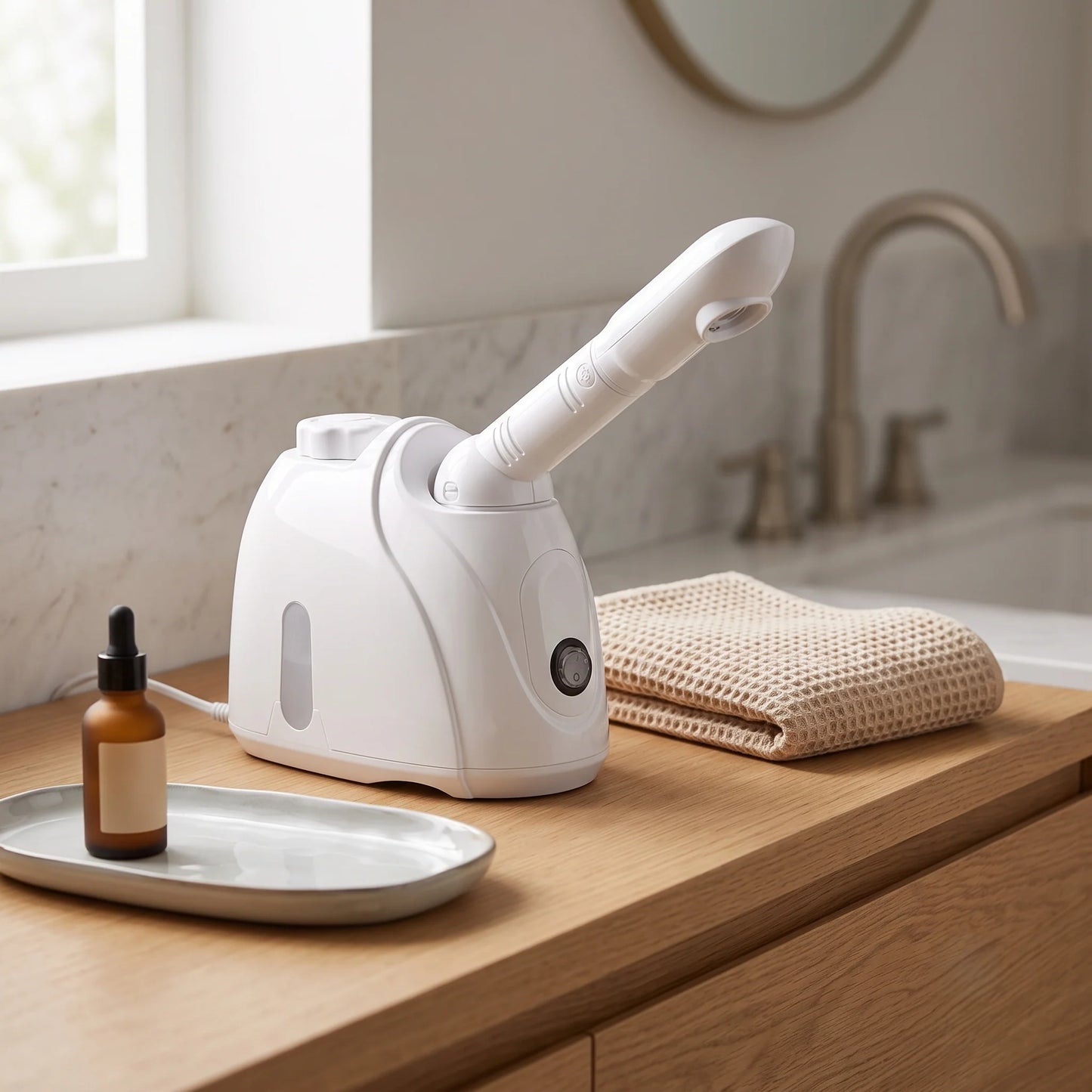 Facial Steamer Rotating Hot Mist & Adjustable Extension Arm