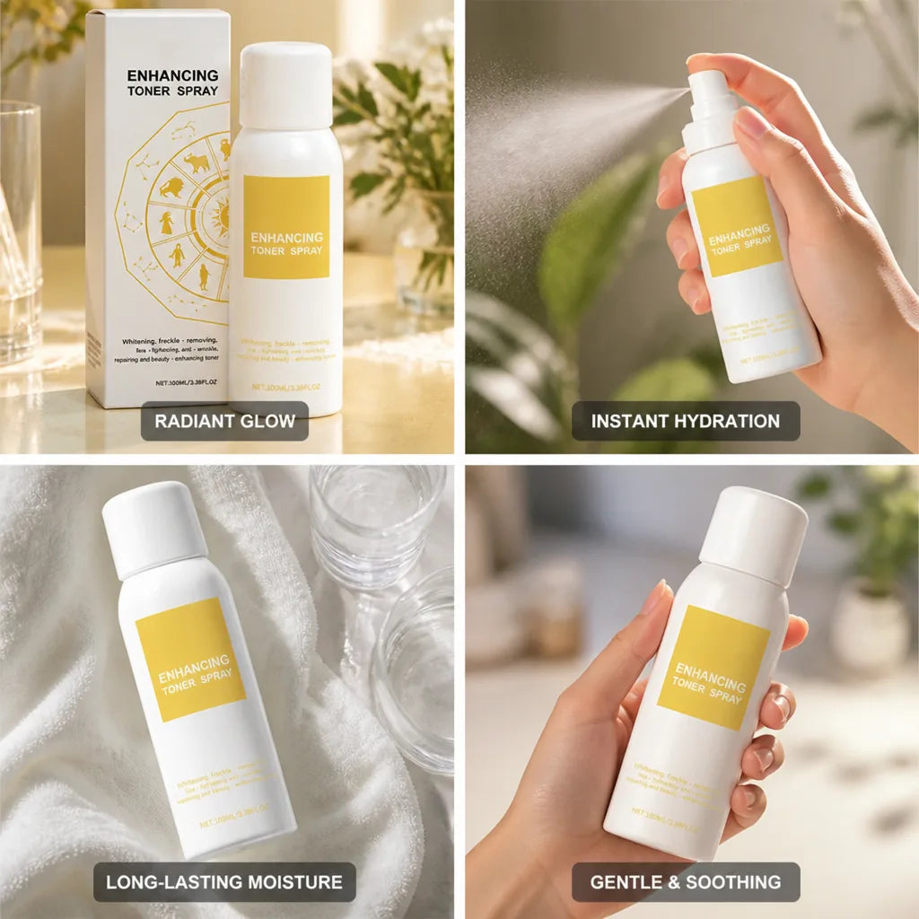 Facial Toner Spray Hydrating Brightening Soothing