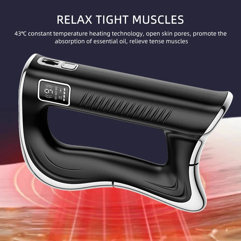 Fascia Massager Heated High-Frequency Rechargeable