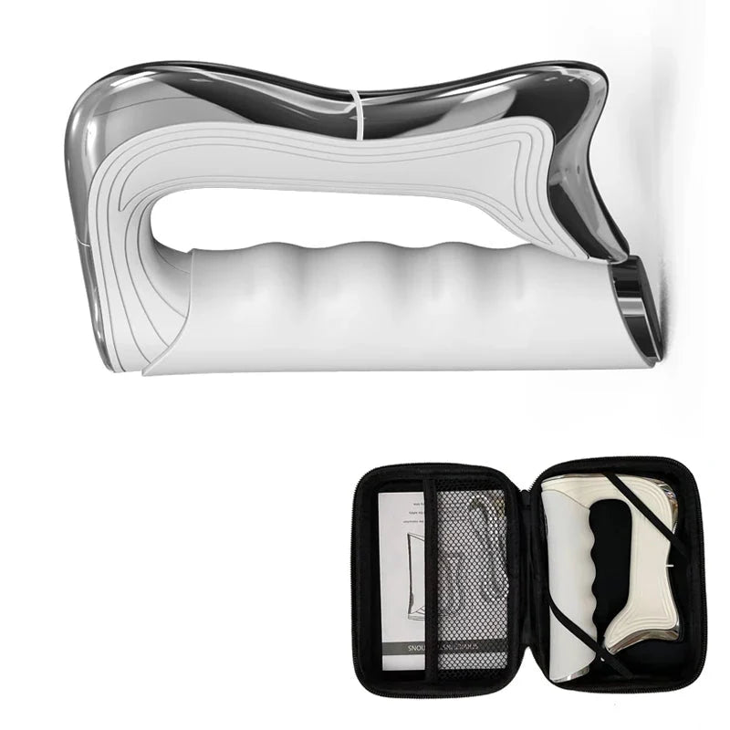 Fascia Massager Microcurrent & Vibration 3 Intensity Levels Rechargeable