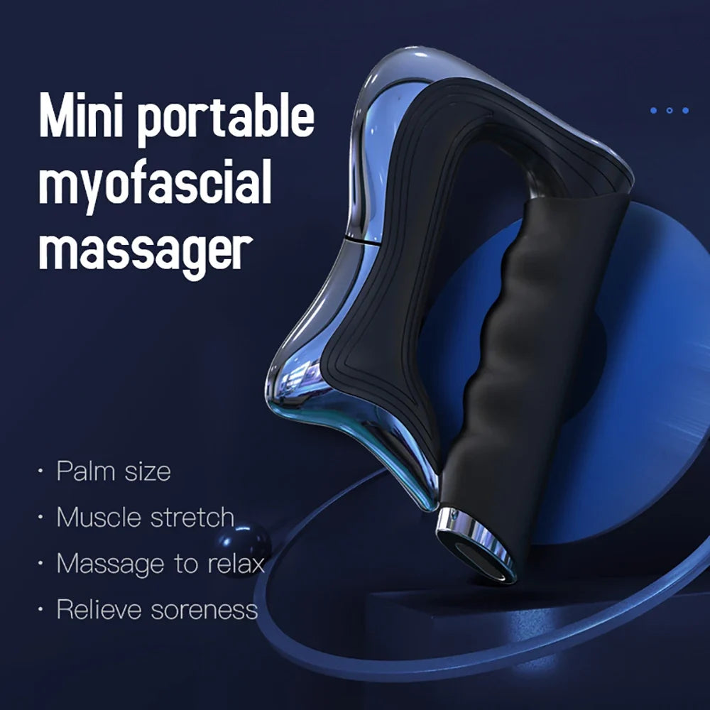 Fascia Massager Microcurrent & Vibration 3 Intensity Levels Rechargeable
