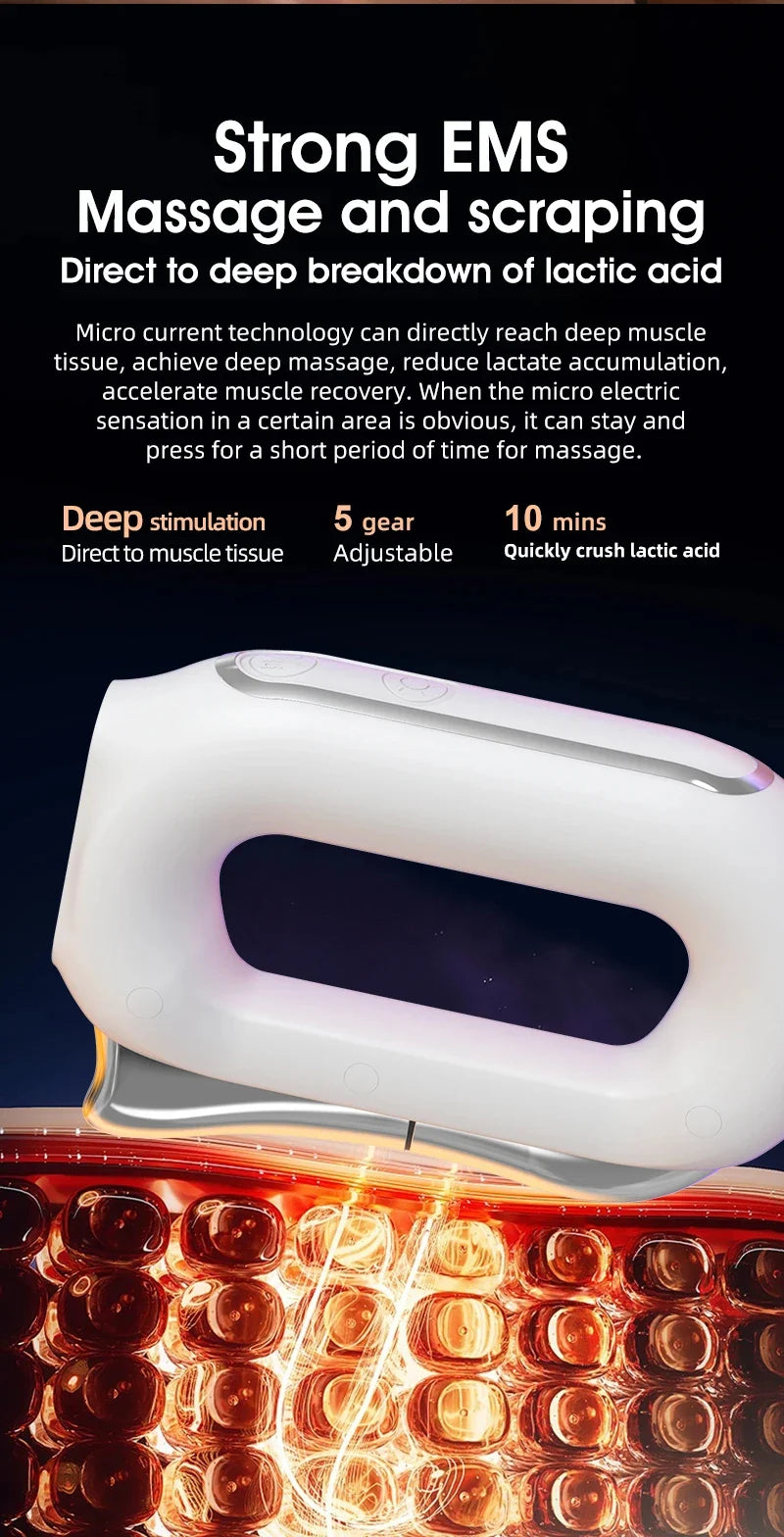 Fascia Massager Microcurrent & Vibration Rechargeable